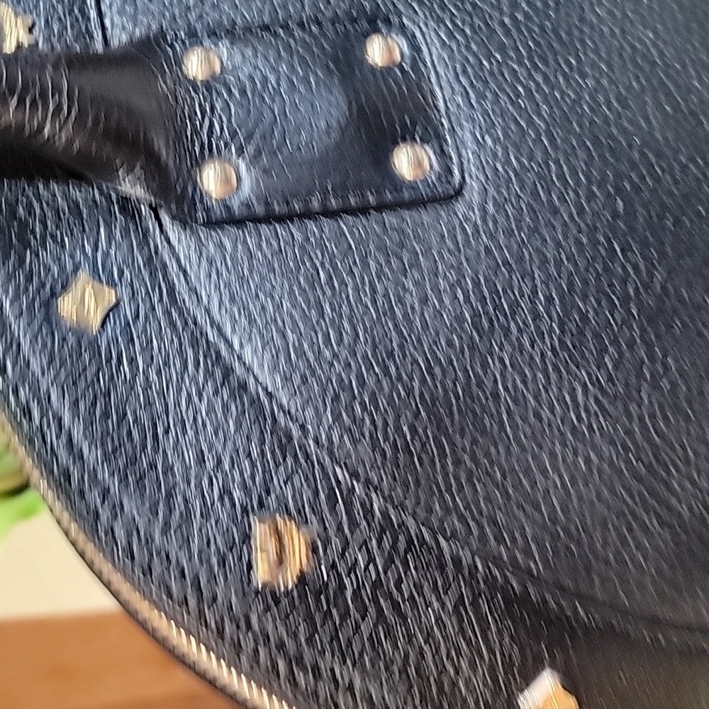 MCM EUC LEATHER HANDBAG TOTE BAG - Picture 2 of 10
